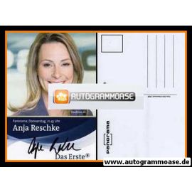 Autogramm Tv Ard Anja Reschke 2000er Panorama